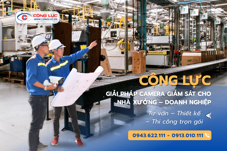 cộng lực lắp đặt camera tại Hải Phòng chuyên nghiệp