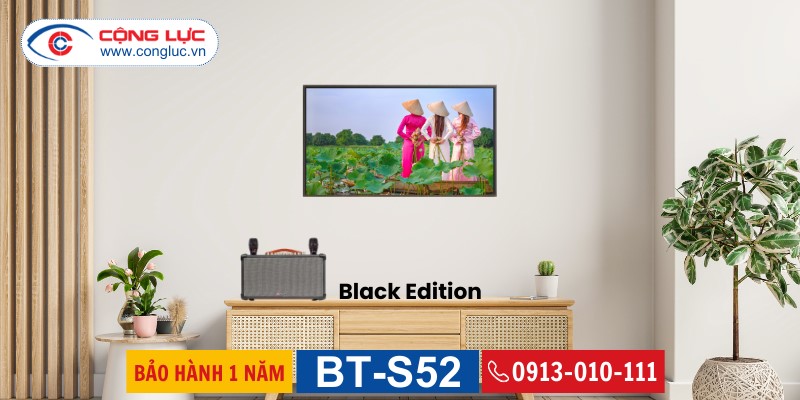 Bán loa karaoke di động sumico BT-S52 Black Edition chính hãng giá rẻ nhất tại Hải Phòng 1