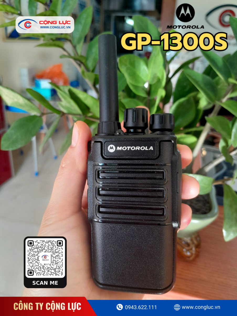 Motorola GP1300s top 5 bộ đàm đáng mua năm 2026