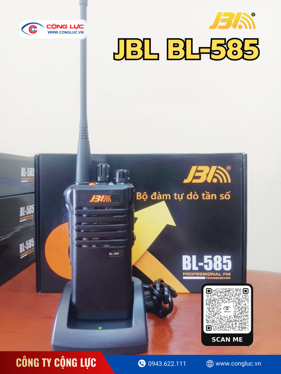 JBL BL-585 top 5 bộ đàm đáng mua nhất năm 2026