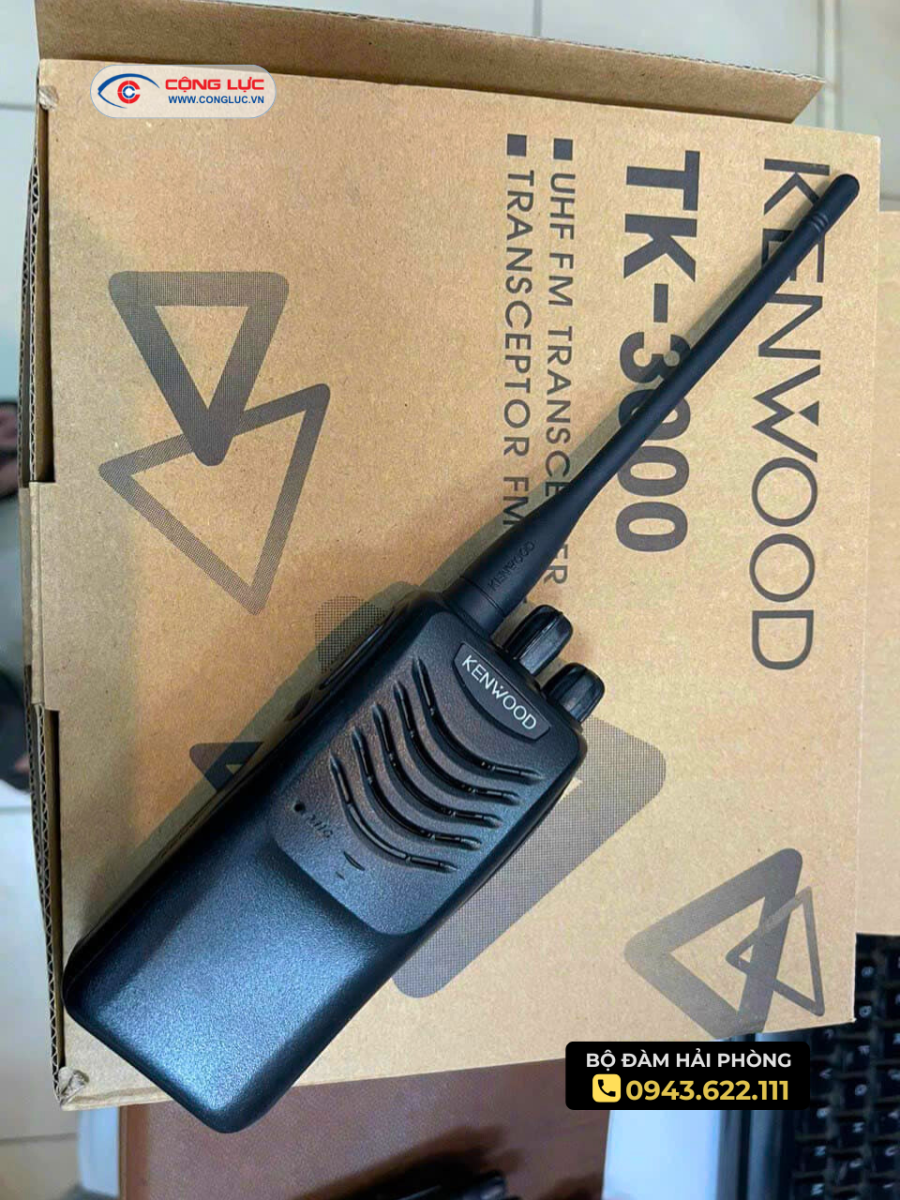 bán bộ đàm cầm tay kenwood tk3000 giá rẻ tại hải phòng