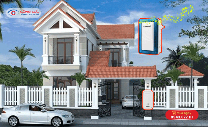 Bán Chuông cửa không dây Kawasan DB658 giá rẻ
