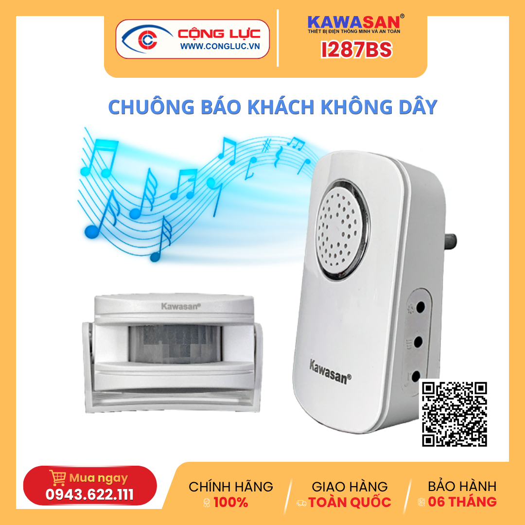 Bán chuông báo khách kawasan I287BS giá rẻ tại Hải Phòng