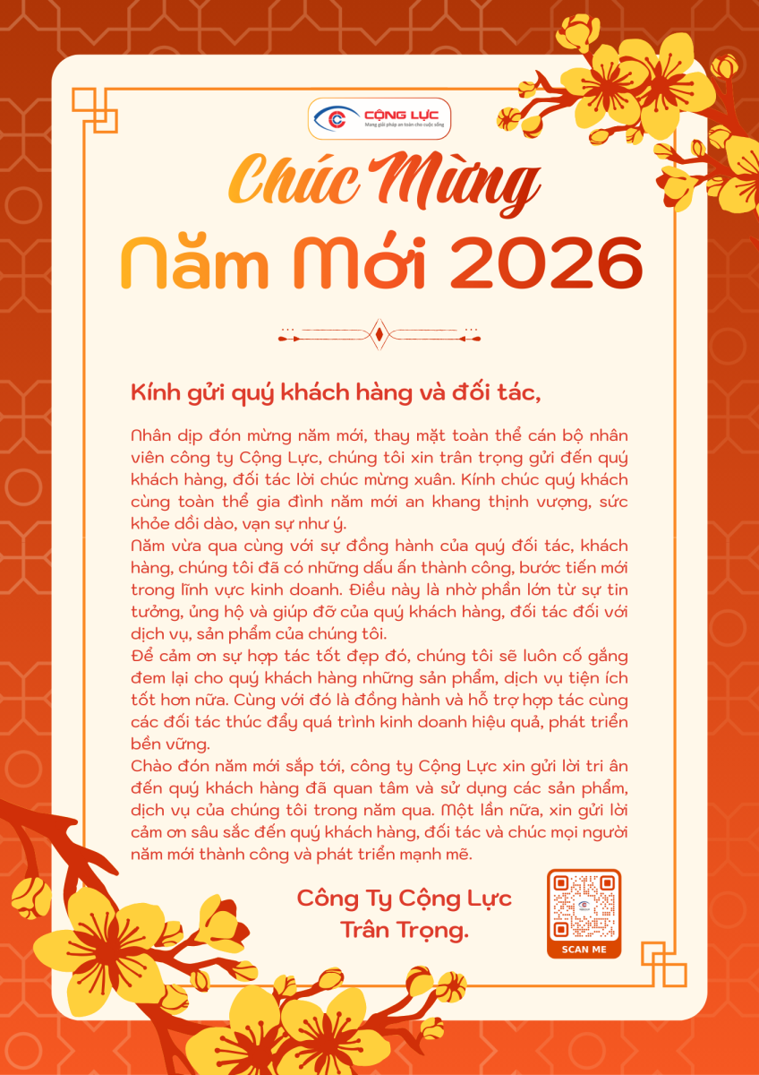 Cộng Lực chúc mừng năm mới xuân bính ngọ 2026
