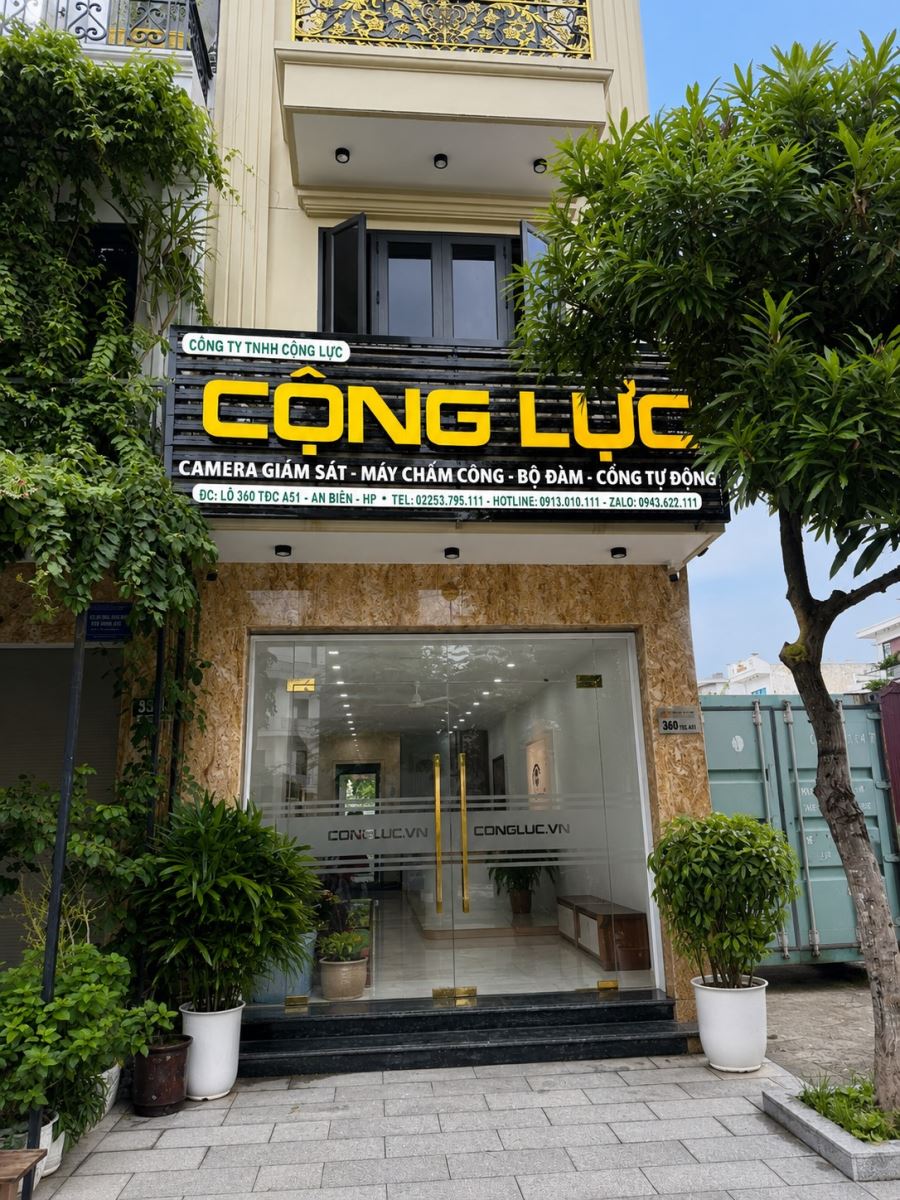 Công ty Cộng Lực lô 360 khu tái định cư A51, phường An Biên, TP Hải Phòng
