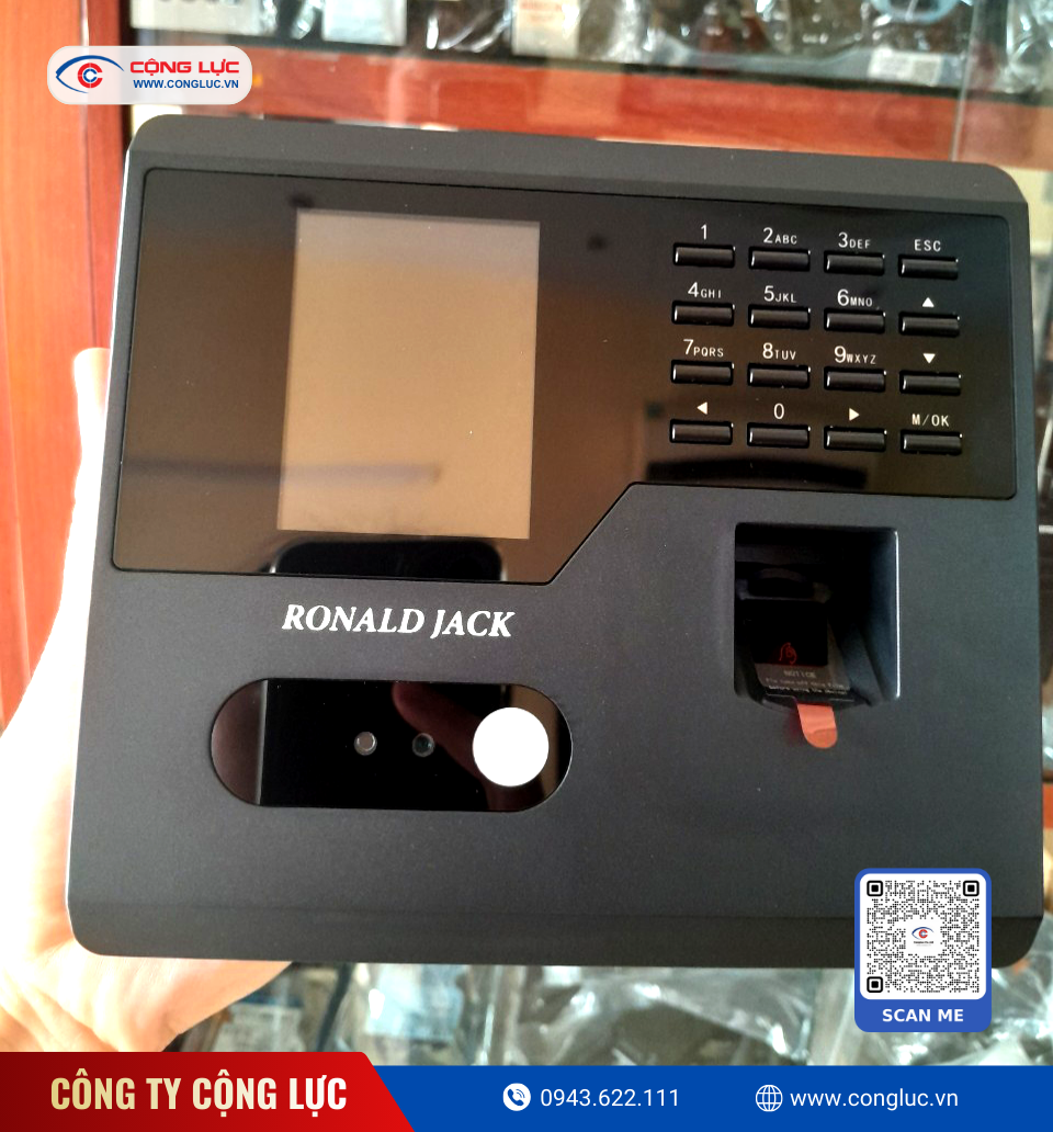 bán máy chấm công khuôn mặt Ronald Jack FA110 giá rẻ