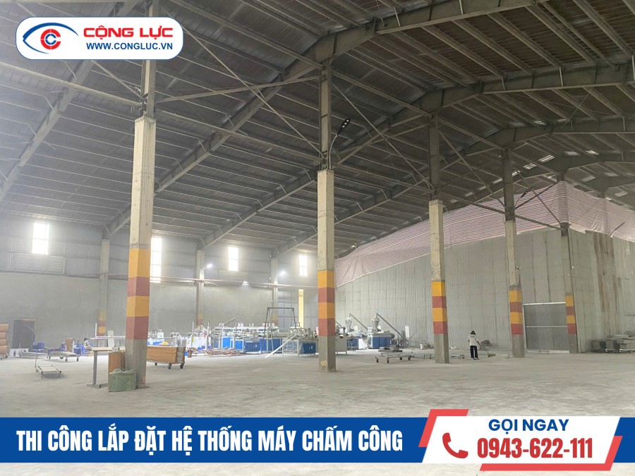 lắp máy chấm công tại kinh môn tỉnh Hải Dương cho Công ty Toàn Tiến