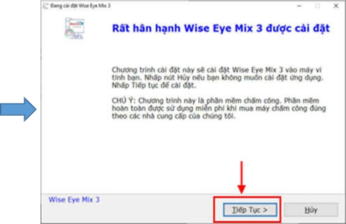 Các bước cài đặt phần mềm chấm công Wise Eye Mix 3