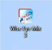 Biểu tượng phần mềm chấm công Wise Eye Mix 3 sau khi cài đặt thành công