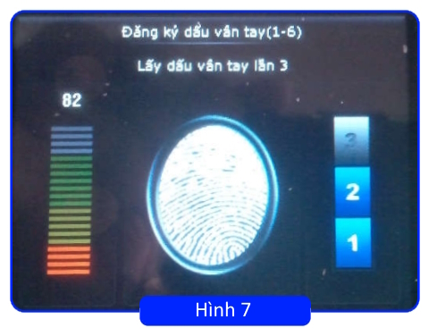 Hướng dẫn đăng ký vân tay trên máy chấm công vân tay