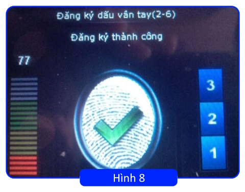 Hướng dẫn đăng ký vân tay trên máy chấm công vân tay