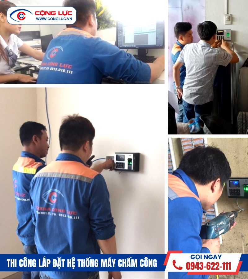 Công ty lắp máy chấm công tại Hải Phòng uy tín nhất