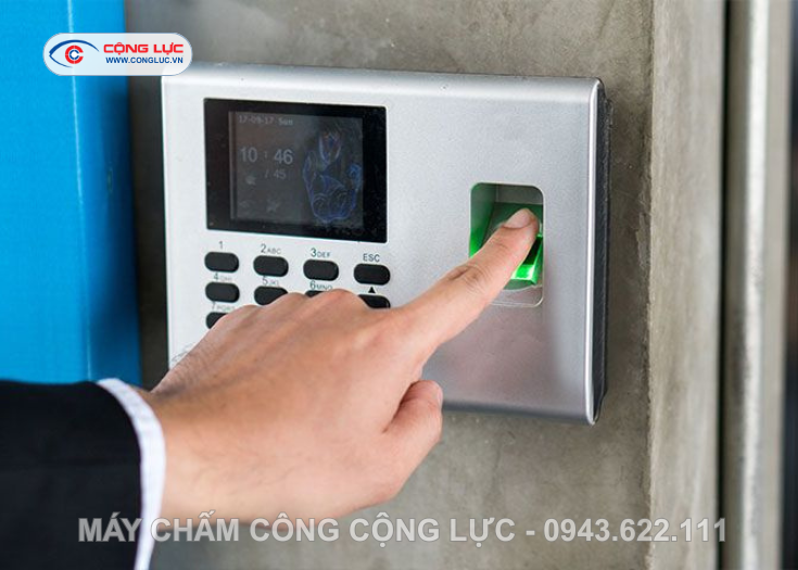 máy chấm công vân tay 