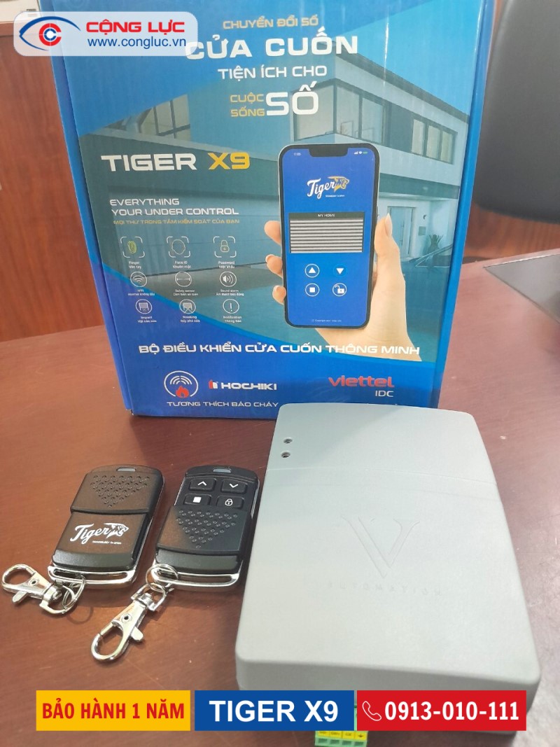 bán bộ điều khiển bằng điện thoại tiger x9 giá rẻ tại Hải Phòng