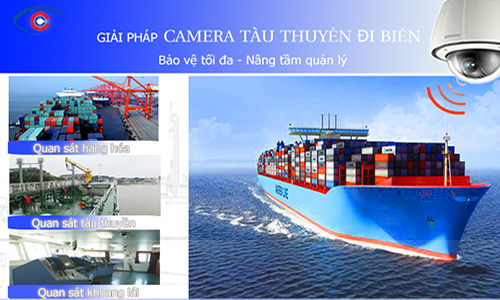 Giải pháp lắp đặt camera giám sát an ninh tàu thuyền