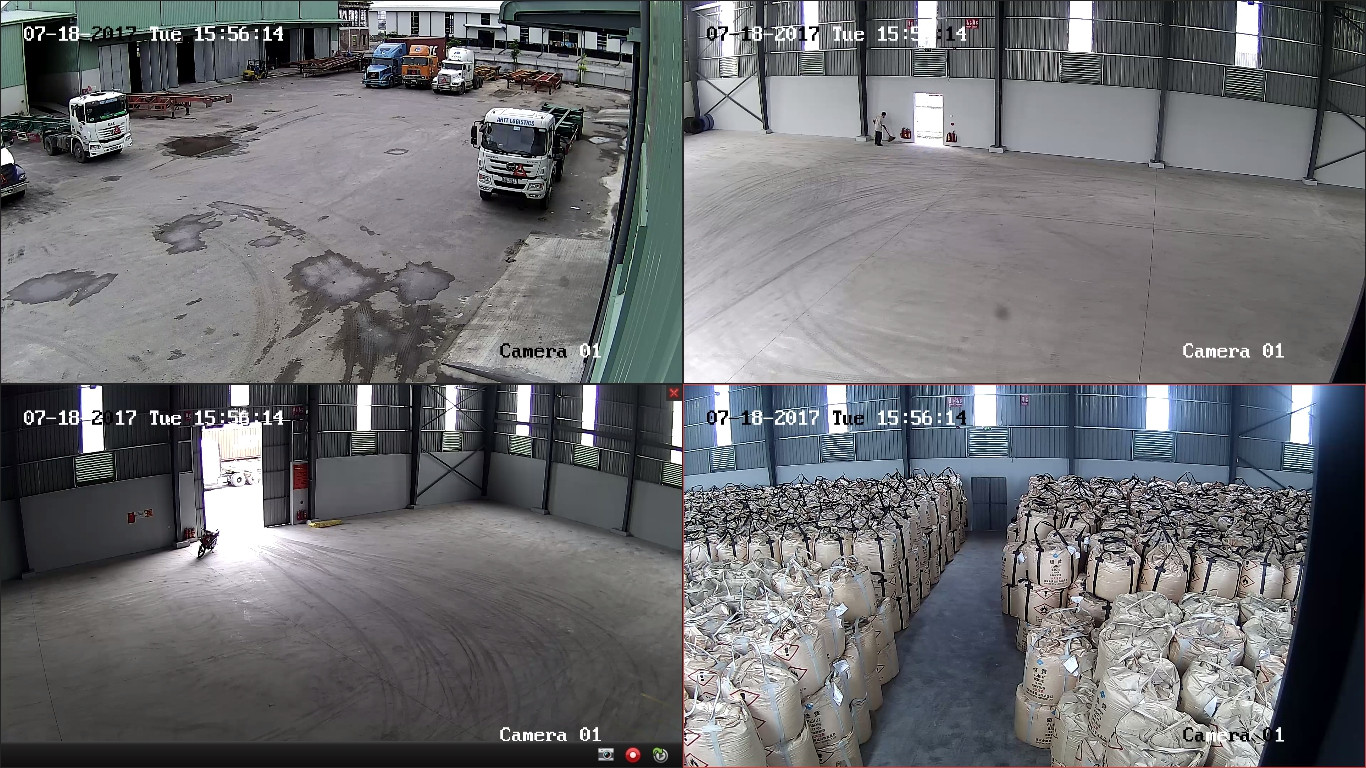 Báo giá lắp camera giám sát an ninh cho nhà xưởng, nhà máy