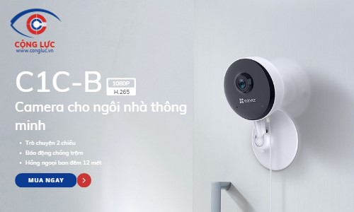 Bán Camera IP Wifi Ezviz C1C-B 1080P Giá Rẻ Nhất Tại Hải Phòng