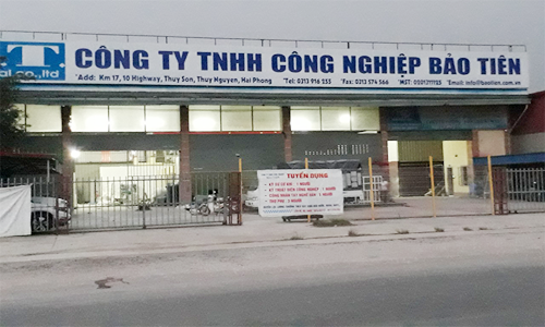 Triển khai lắp máy chấm công tại công ty Bảo Tiên, H.Thủy Nguyên, Hải Phòng