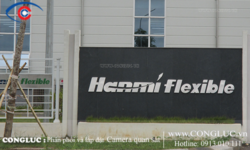 Thi công hệ thống camera giám sát an ninh tại KCN Tràng Duệ - Công ty HANMIFLEXXIBLE VINA