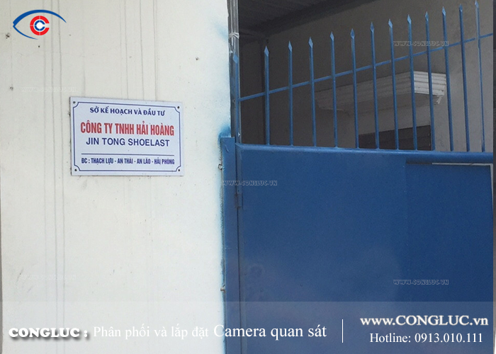 Lắp camera quan sát tại An Thái, An Lão Hải Phòng – Công ty Hải Hoàng