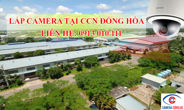 Lắp camera quan sát tại cụm công nghiệp Đồng Hòa Hải Phòng