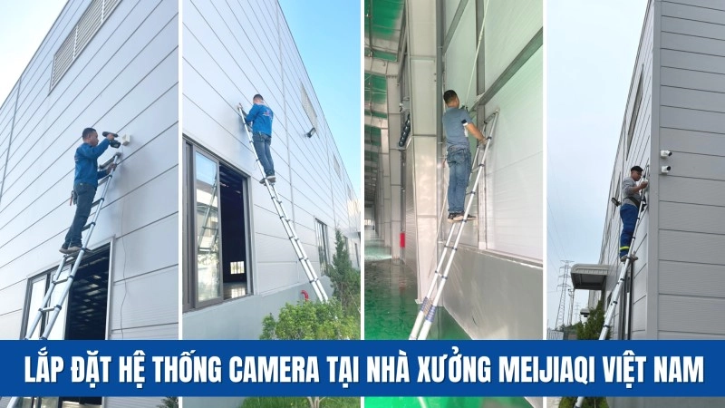 Dự án thi công hệ thống camera nhà xưởng tại KCN An Dương: triển khai thực tế