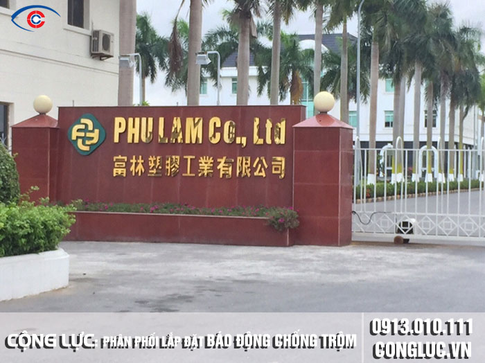 Lắp Báo Động Chống Trộm Nhà Xưởng - Công Ty Nhựa Phú Lâm Hải Phòng