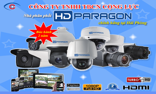 Phân phối camera quan sát Hd paragon chính hãng, giá tốt nhất tại Hải Phòng