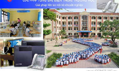 Giải pháp lắp đặt hệ thống tổng đài điện thoại nội bộ cho trường học