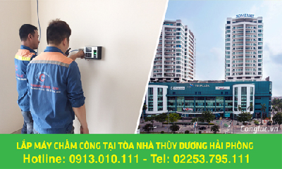 Lắp Đặt Máy Chấm Công Tại Tòa Nhà Thùy Dương Hải Phòng