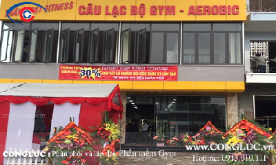 Lắp phần mềm phòng tập gym tại Kiến An Hải Phòng - Thành Đạt Fitness