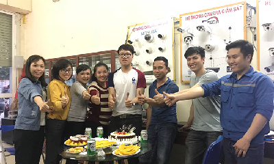 Camera Cộng Lực tổ chức sinh nhật cho nhân viên Quý I (Tháng 1,2,3)