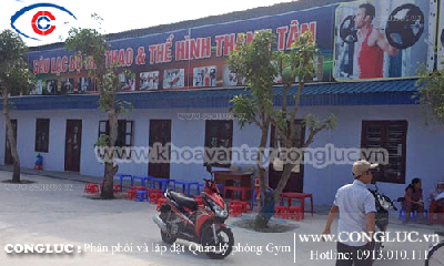 Cung cấp, lắp đặt phần mềm quản lý phòng Gym Thanh Tân tại Thái Bình