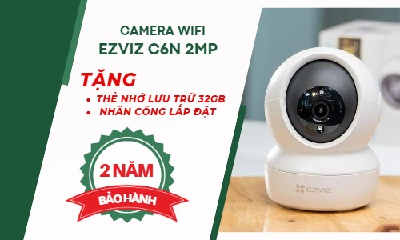 Bán camera ip wifi Ezviz C6N 1080P giá rẻ tại Hải Phòng