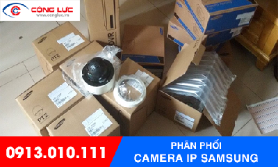 Phân phối Camera IP Samsung chính hãng