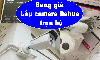 Bảng giá lắp đặt trọn bộ camera Dahua giá rẻ tại Hải Phòng