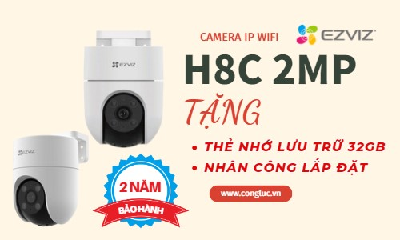Bán Camera IP Ezviz H8C 2MP Giá Rẻ Nhất Hải Phòng