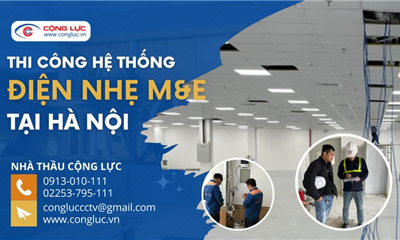 Nhà Thầu Thi Công Hệ Thống Điện Nhẹ M&E Tại Hà Nội
