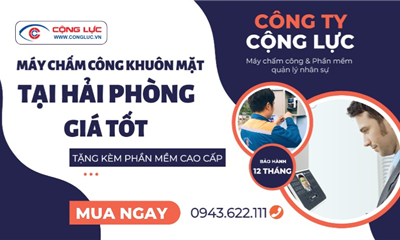 Máy Chấm Công Khuôn Mặt Tại Hải Phòng Giá Tốt Nhất. Mua Ngay