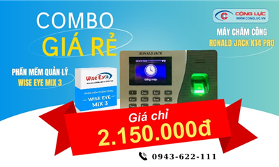 TRỌN BỘ PHẦN MỀM QUẢN LÝ VÀ MÁY CHẤM CÔNG VÂN TAY CỬA HÀNG CHỈ VỚI 2.150.000Đ