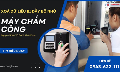 Hướng Dẫn Chi Tiết Cách Xoá Dữ Liệu Máy Chấm Công Bị Đầy Bộ Nhớ