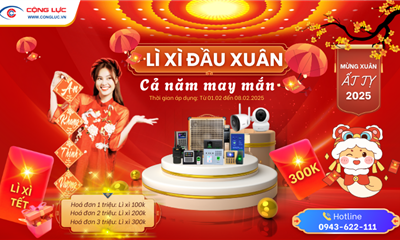 [KHUYẾN MÃI] LÌ XÌ ĐẦU XUÂN - CẢ NĂM MAY MẮN