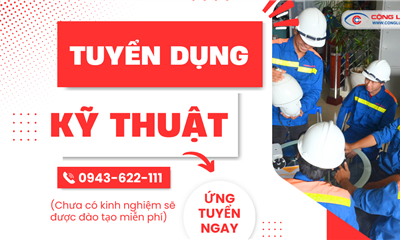 TUYỂN DỤNG THÁNG 3/2025 - KỸ THUẬT LẮP ĐẶT CAMERA TẠI HẢI PHÒNG, ĐÃI NGỘ HẤP DẪN