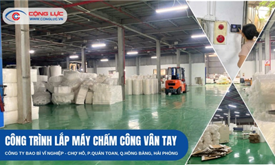 Giải Pháp Quản Lý Nhân Sự Hiệu Quả Cho Công Ty Bao Bì Vĩ Nghiệp – Lắp Đặt Máy Chấm Công Vân Tay Tại Hồng Bàng, Hải Phòng