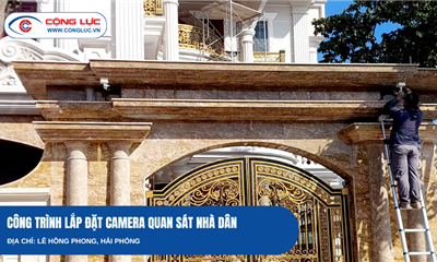 Thi Công Trọn Bộ 12 Camera IP Hikvision Cho Nhà Dân Tại Lê Hồng Phong, Hải Phòng