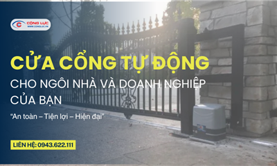Tại sao nên lắp cửa cổng tự động cho nhà riêng và doanh nghiệp tại Hải Phòng?