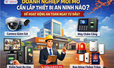 Doanh Nghiệp Mới Mở Cần Lắp Thiết Bị An Ninh Nào Để Hoạt Động An Toàn Ngay Từ Đầu?
