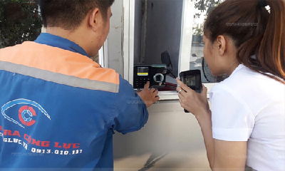 Lắp máy chấm công cho công ty tại Quận Hải An