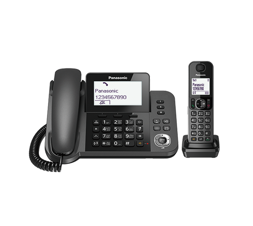 Điện thoại bàn Panasonic KX-TGF310 máy mẹ máy con