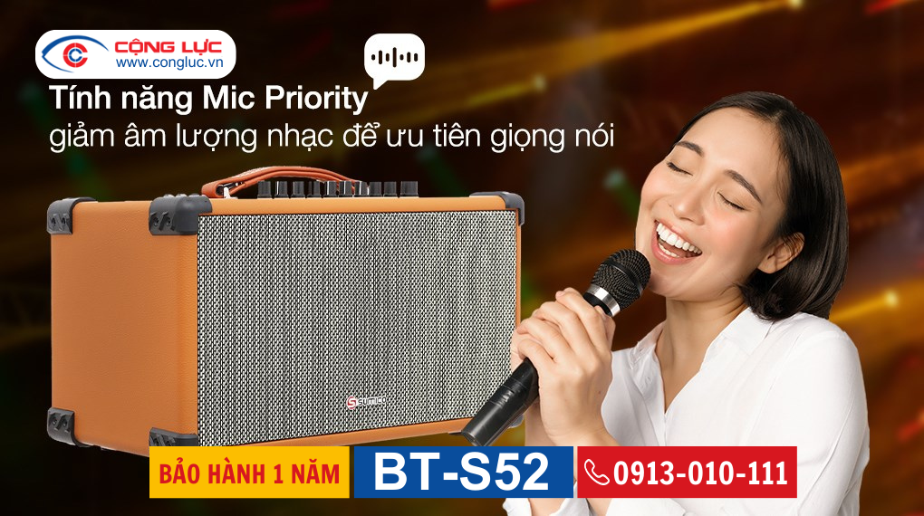 Loa Karaoke Di Động Sumico BT-S52